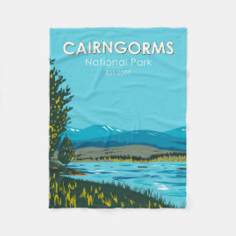 Cairngorms National Park Scotland Loch Morlich Fleecedecke