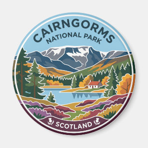 Cairngorms Nationalpark Schottland Magnet