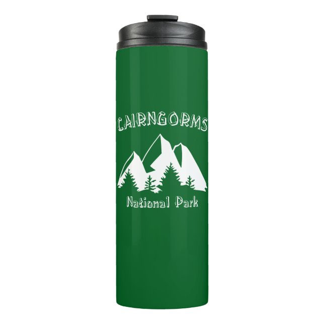 Cairngorms Nationalpark Schottland Thermosbecher (Vorderseite)