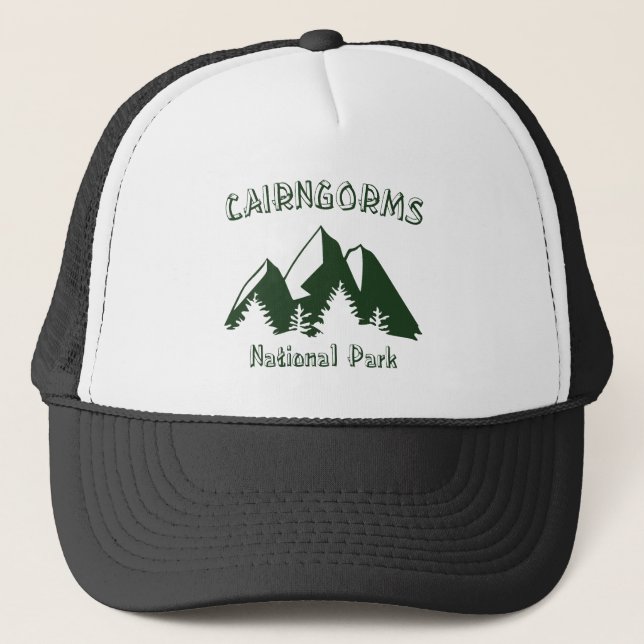 Cairngorms Nationalpark Schottland Truckerkappe (Vorderseite)