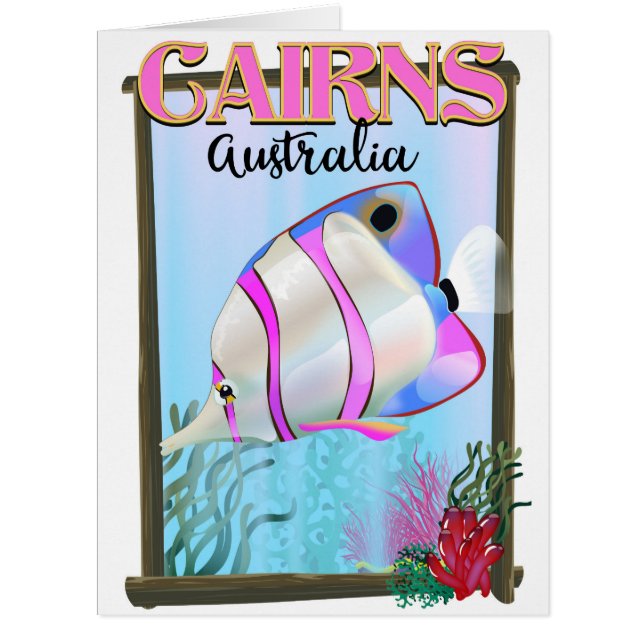 Cairns Australia Holiday poster (Vorderseite)