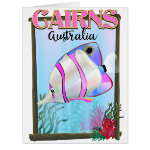 Cairns Australia poster de vacances
