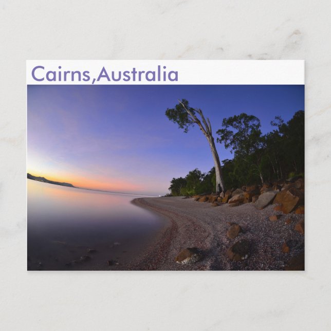 Cairns, Australien, Postkarte (Vorderseite)
