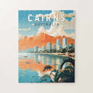 Cairns Australien Reise Kunst Vintage