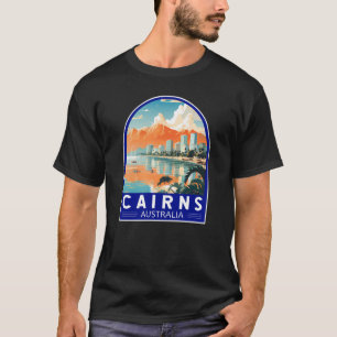 Cairns Australien Reise Kunst Vintage T-Shirt
