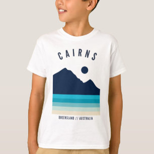 Cairns Queensland Australia Retro Vintag Beach T-Shirt
