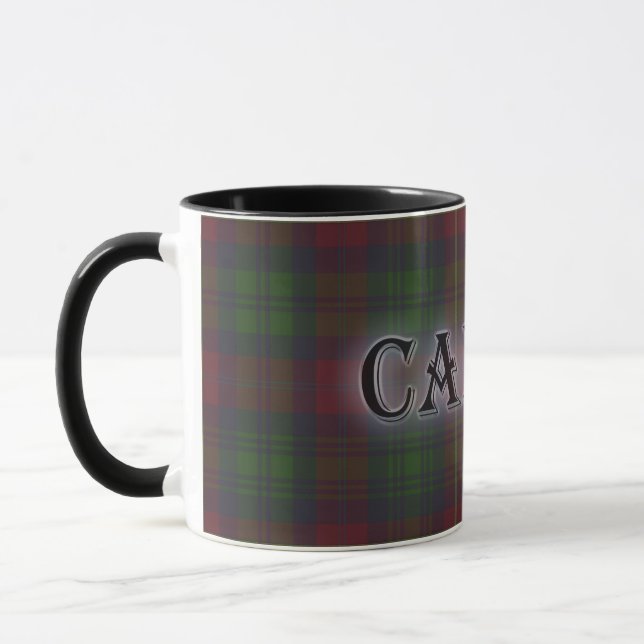 Cairns Tartan mit Nachname Tasse (Links)