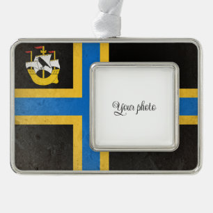 Caithness Rahmen-Ornament Silber