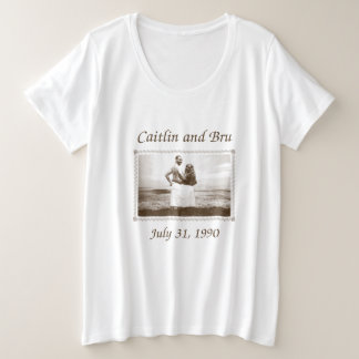 Caitlin und Bru 1990 (Women's Plus) Große Größe T-Shirt
