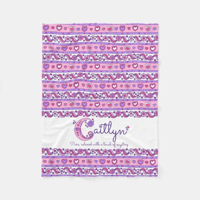 Caitlyn lettre C nom signifiant couverture (Devant)