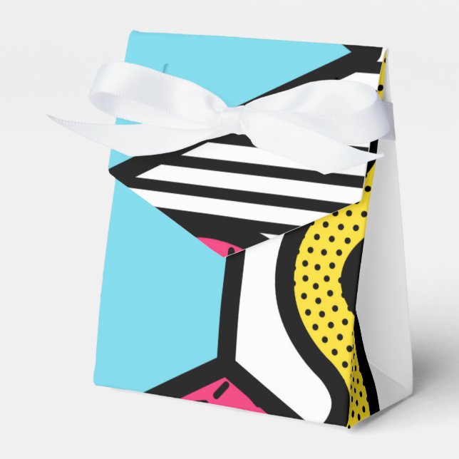 Caixa Envelope Brilho Fashion 80s e 90s v01 Geschenkschachtel (Vorderseite)