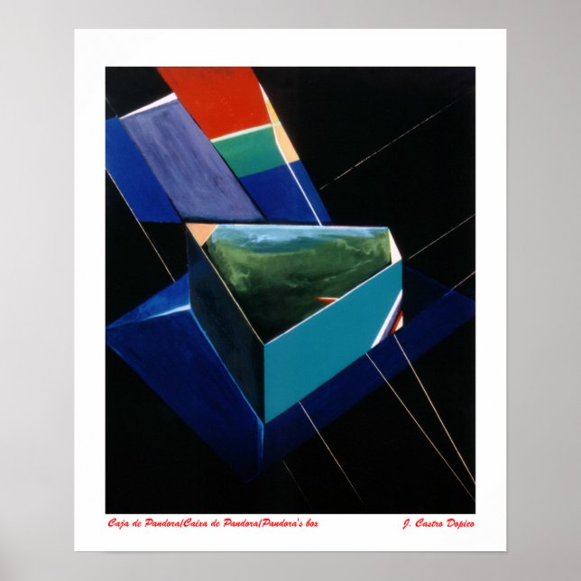 Caja de Pandora/Caixa de Pandora/Pandora's box Poster (Vorne)