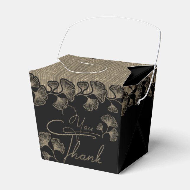 Caja de regalo  con acción de gracias con hojas geschenkschachtel (Vorderseite)