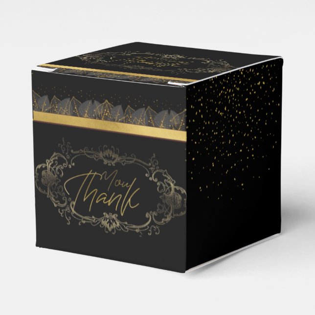 Caja de regalo con  agradecimiento lujosa geschenkschachtel (Vorderseite)