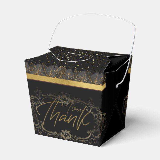 Caja de regalo con  agradecimiento lujosa geschenkschachtel (Vorderseite)