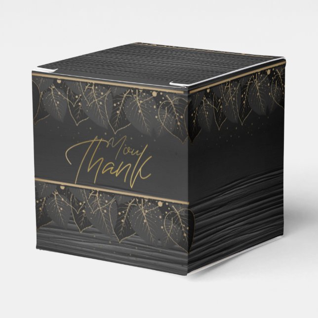 Caja de regalo hermosa con agradecimiento geschenkschachtel (Vorderseite)