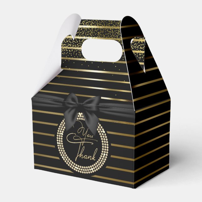 Caja de regalo lujosa con  agradecimiento geschenkschachtel (Vorderseite)