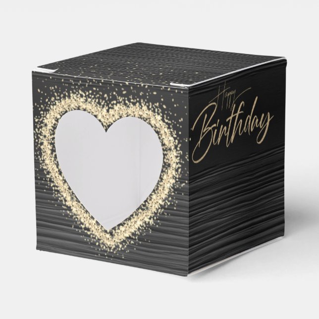 Caja de regalo para cumpleaños lujosa geschenkschachtel (Vorderseite)