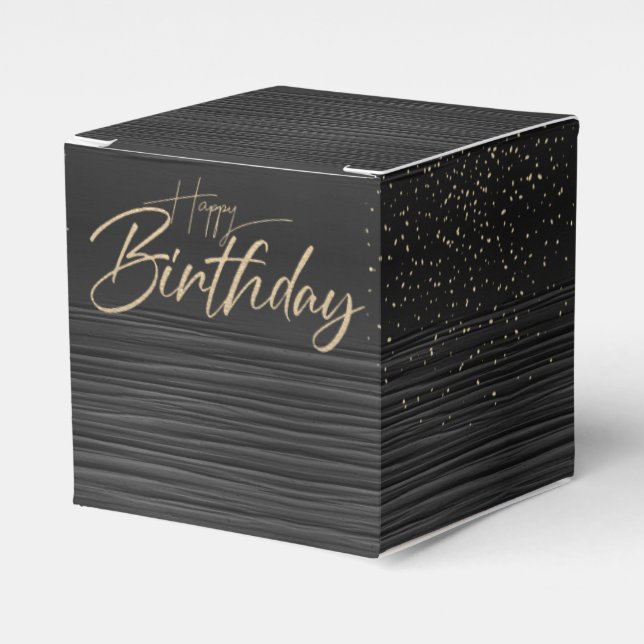 Caja de regalo para cumpleaños lujosa geschenkschachtel (Vorderseite)