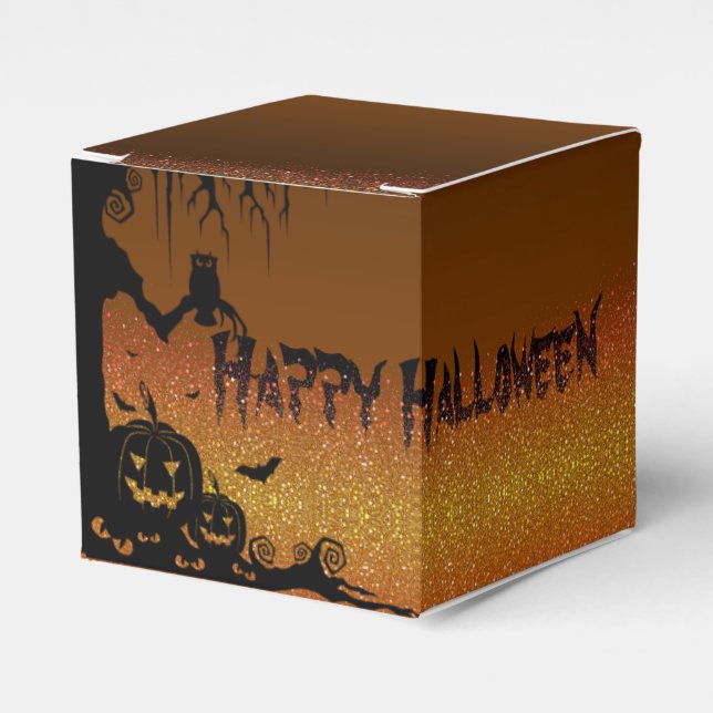 Caja de regalo para halloween geschenkschachtel (Vorderseite)