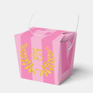 Caja  para recuerdo de 15 años geschenkschachtel
