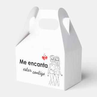 Caja para regalos geschenkschachtel