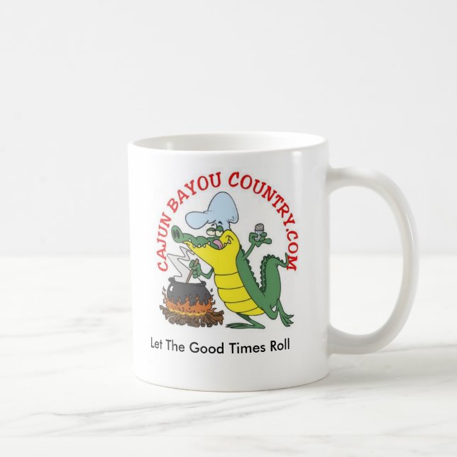 Cajun Bayou Country.Com Kaffeetasse (Rechts)