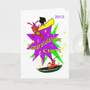 Cajun Crawfish Gratulationen Karte