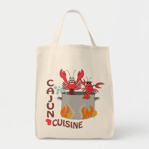 Cajun Cuisine Tragetasche