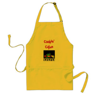 Cajun, das Schürze kocht