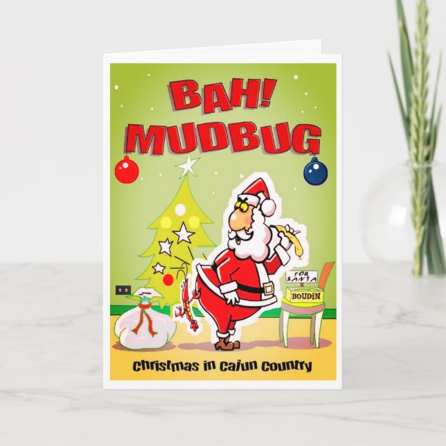 Cajun Gruß-Karten Karte (Vorderseite)