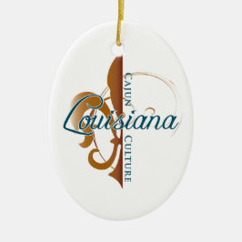 Cajun-Kultur Keramik Ornament