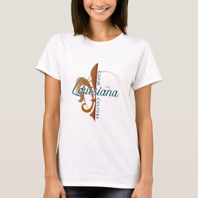 Cajun-Kultur T-Shirt (Vorderseite)
