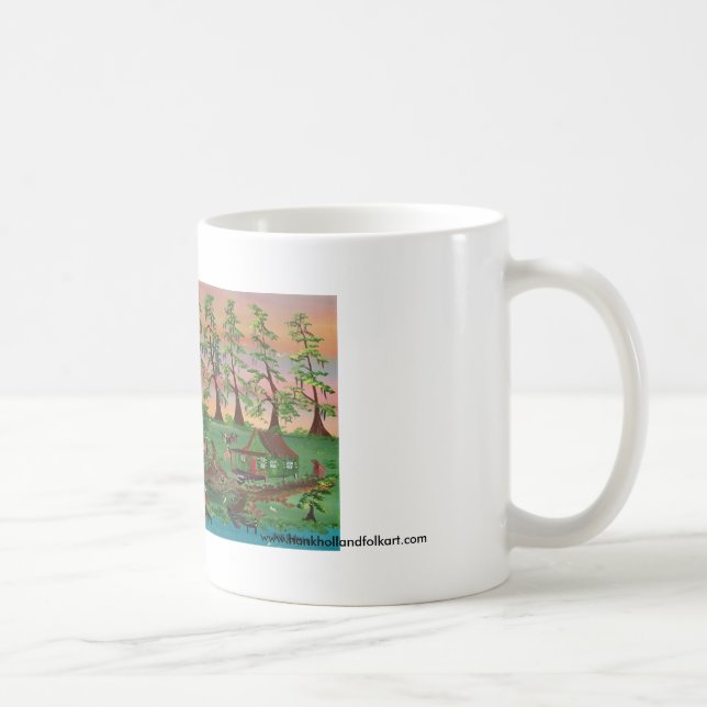 Cajun Lovin auf dem Bayou Kaffeetasse (Rechts)