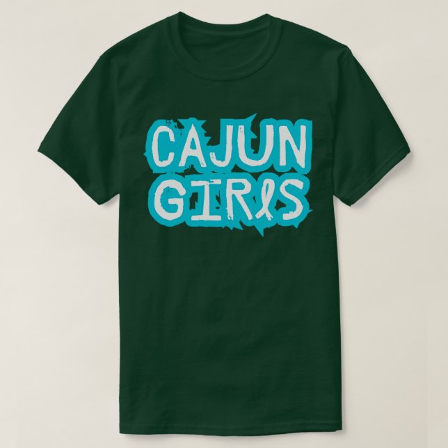 Cajun Mädchen TShirt (Design vorne)