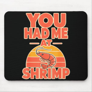 Cajun-Meeresfrüchte-Garnelen-Fan Mousepad