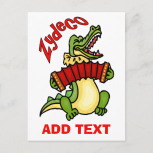 Cajun Music Postkarte