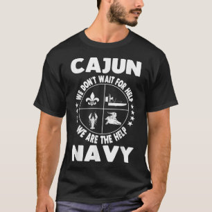 Cajun Navy Desaster Relief Support Volunteer Gesch T-Shirt