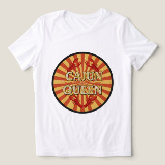 Cajun Queen Sparkling Crawfish T-Shirt! ✨ 👑 Tri-Blend Shirt