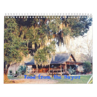 Cajun Rezept-Koch-Buch Kalender
