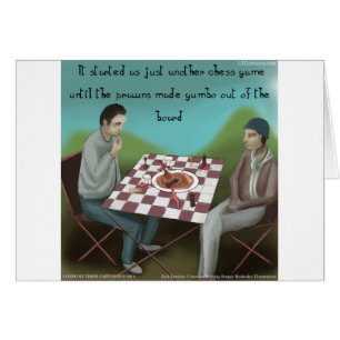 Cajun Schess Funny Cartoon