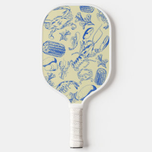 Cajun Seafood Boil - Southern Coastfood Art Pickleball Schläger