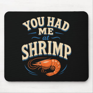 Cajun-Shrimps-Liebhaber Meeresfrüchte Mousepad