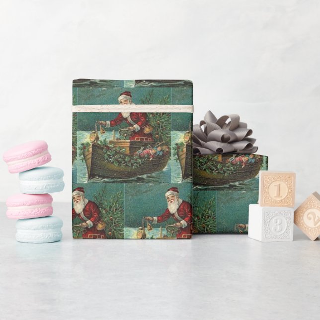 Cajun Weihnachts-Geschenkpapier Geschenkpapier (Babyparty)