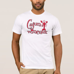 Cajun Wineaux Panzerkrebsrot T-Shirt