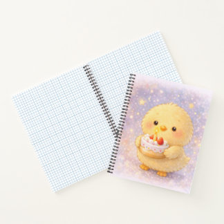 Cake Alma Chick Cute Birthday Notebook Notizbuch