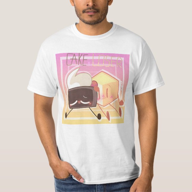 Cake and Loser - bfb cake T-Shirt (Vorderseite)