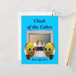 Cake Baking Contest Postkarte