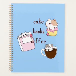 Cake Books Coffee Planer
