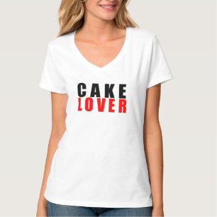 Cake Liebhaber, ich Liebe Kuchen T-Shirt